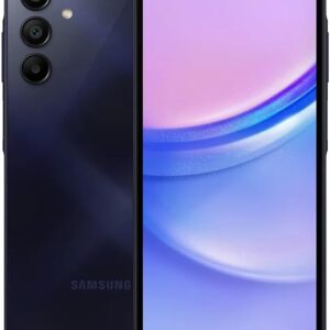 Celular Samsung Galaxy A15 256GB, 8GB RAM, Tela Infinita de 6.5" Azul Escuro