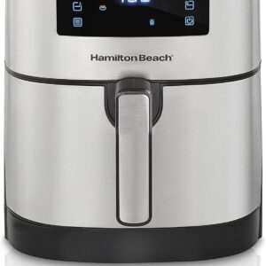 Fritadeira Sem Óleo AIR FRYER DIGITAL Hamilton Beach 5.0L 110v Cinza, 1700W - 35051