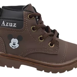 Botinha Baby Coturno Azuz Infantil Bb Criança Lançamento 002