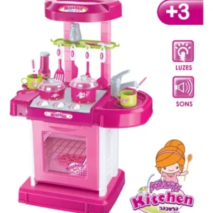Cozinha Infantil Brinquedo C/ Som e Luz Princess Replay Kids
