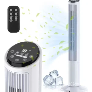 Ventilador De Torre Silencioso De 127 V De Chão Com Controle